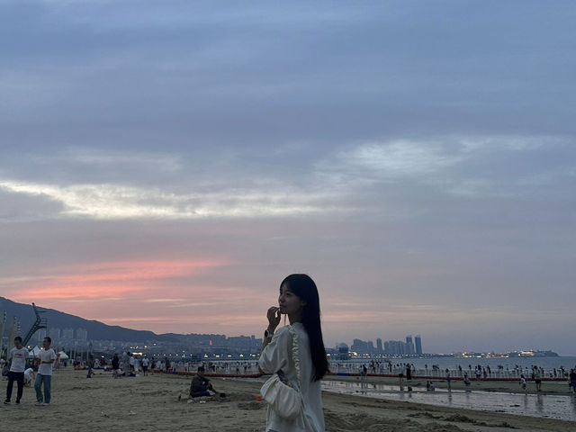 연태 밤바다와 노을!