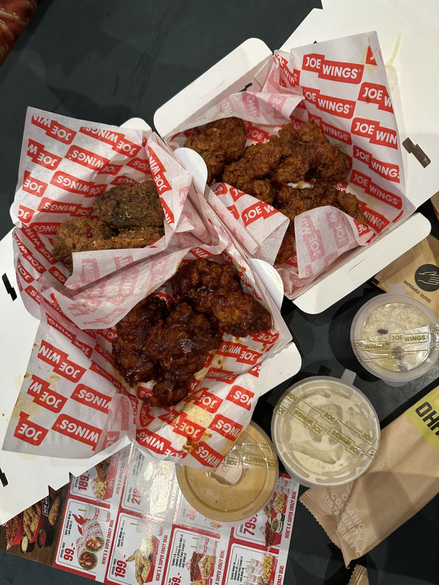 Joe Wings ร้านไก่ทอดเปิดใหม่ ที่สยามพารากอน