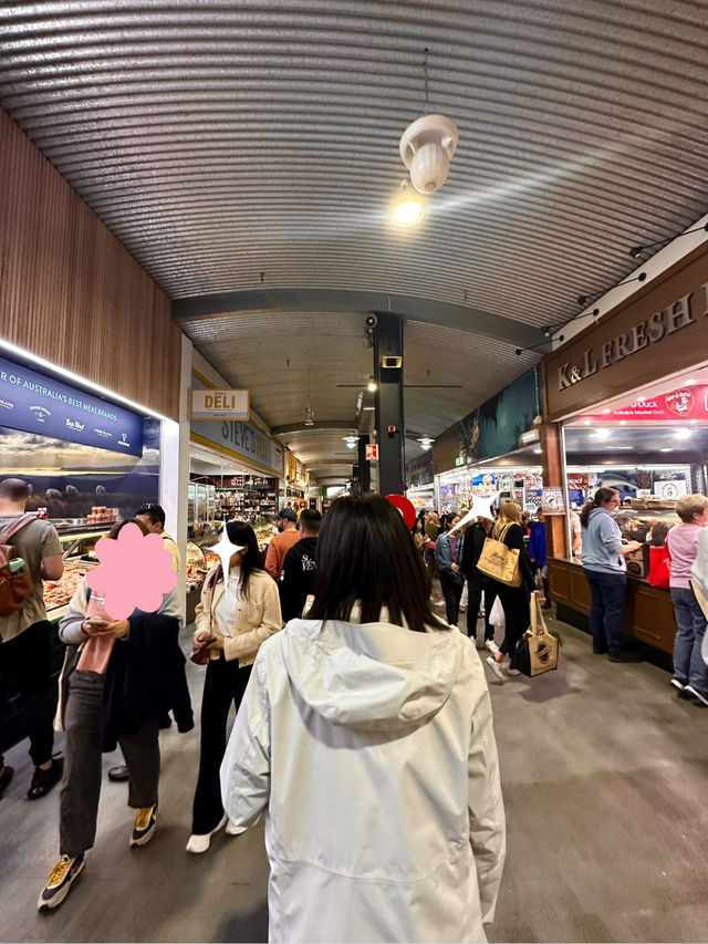 เดินเล่น กิน ที่ตลาด South Melbourne 