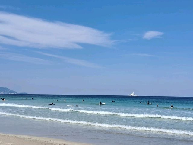 【静岡】白い砂浜が美しい白浜海岸