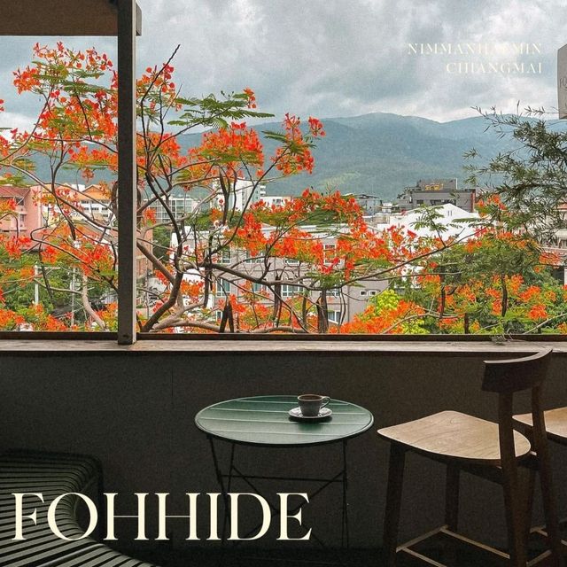 🕍🚀🚠✨ FOHHIDE ร้านกาแฟร้านโปรดย่านนิมาน
