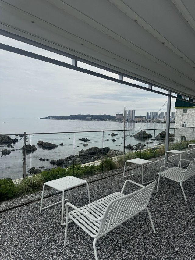 울산 오션뷰 대형카페 포레이브