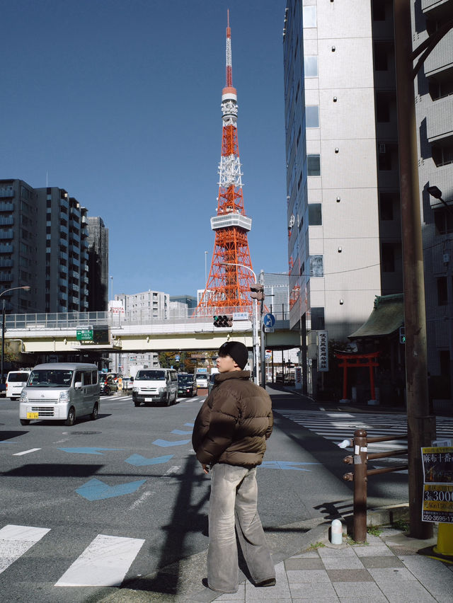 Tokyo Tower หอคอยสีแดงสุดคลาสสิค