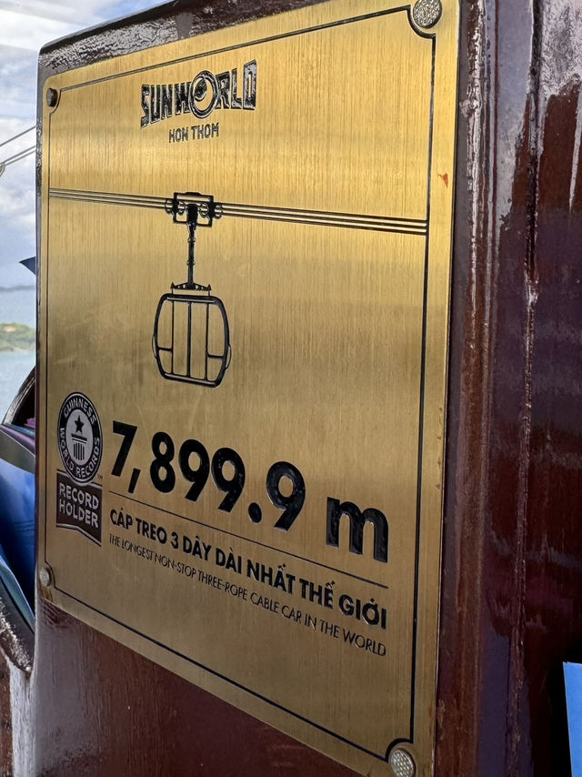 🇻🇳富國島｜世界紀錄最長的海上纜車🚡