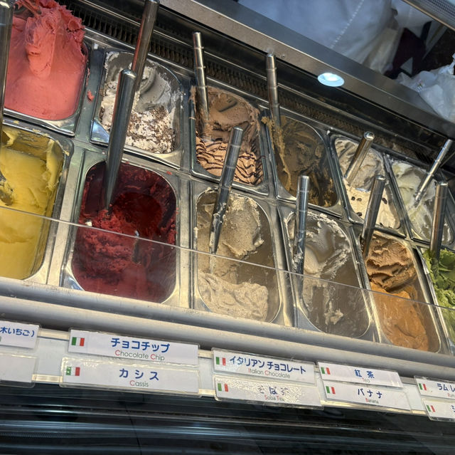 【神奈川🎡】横浜駅の百名店のジェラート屋さん🍦