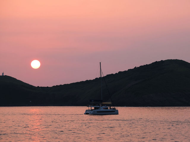 🌅 차귀도 앞바다에서 만난 가장 고요한 노을