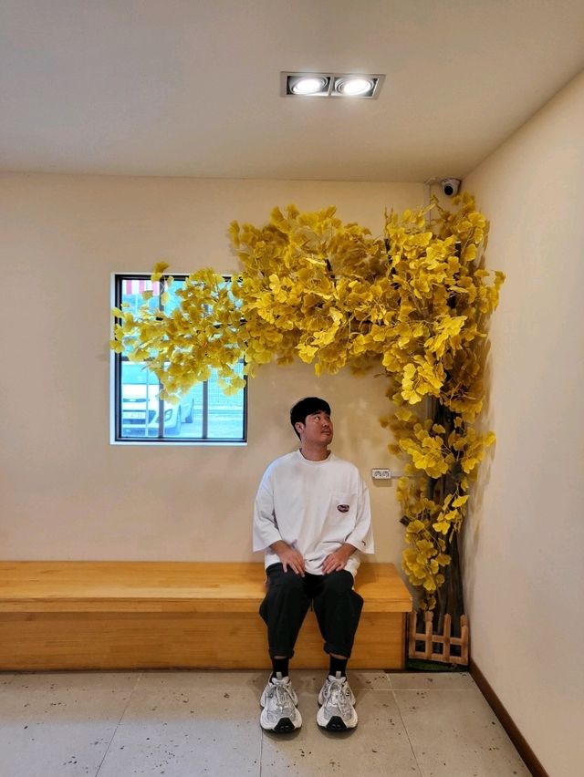 한적한 시골 유럽마을같은 공주 감성카페