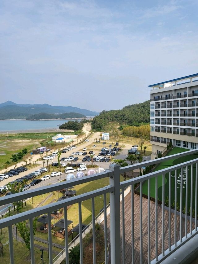 숙소앞 해변까지 완벽한 신안 씨원리조트