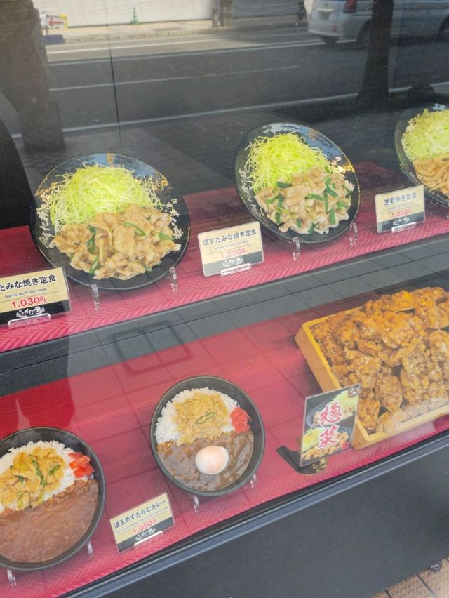 해외여행 삿포로 부타동 맛집 Densetsu No Sutadon'ya