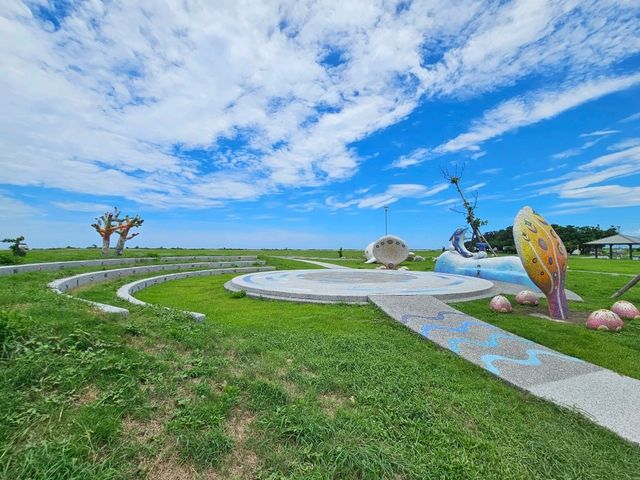 碧海藍天的好去處～台東海濱公園
