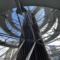 🌀 Xiamen’s Spiral Walkway: Where Futuristic Design Meets Mountain & Sea Views!