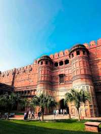🏰 Agra Fort – Where History Comes Alive in Red Sandstone ❤️
