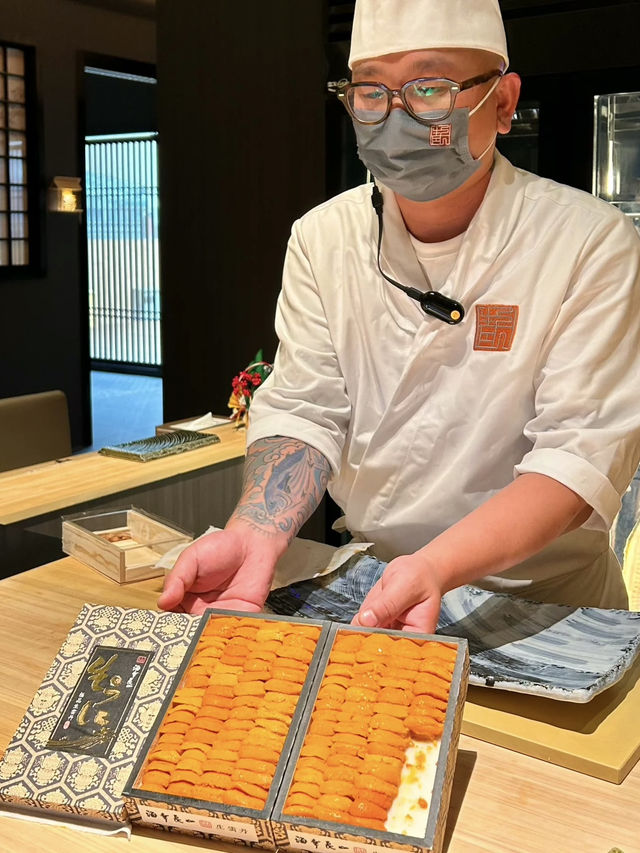 吃到了很滿意的一頓Omakase 💕 富華里。長青Omakase