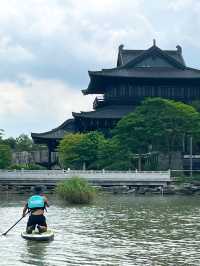 SUP & Serenity: Paddleboarding at Haizhu Lake Park