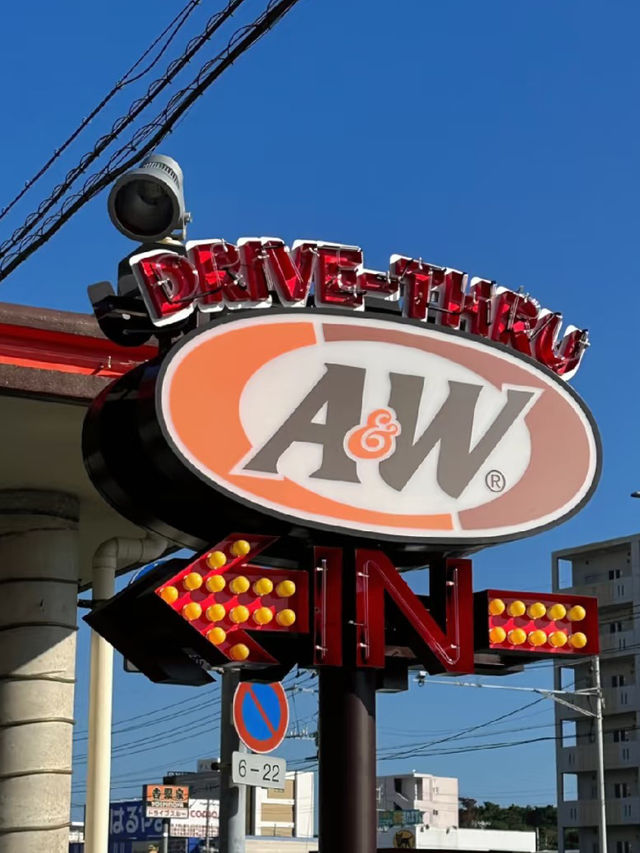 A&W Okinawa ฟีลกู้ดดด 🌴🇯🇵