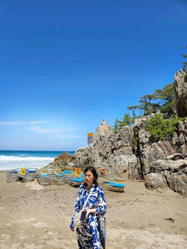 신비로운 삼척바다💙부남해수욕장