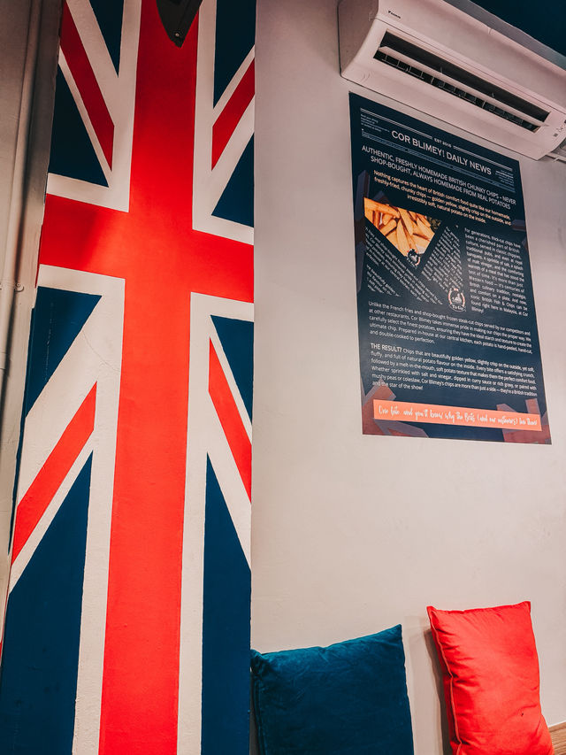 British Flavours in Ampang – My Crispy Escape at Cor Blimey