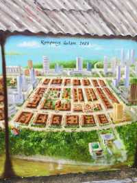 เสน่ห์ย่านKampong Glam ถนนMuscat Street Artต้องไป