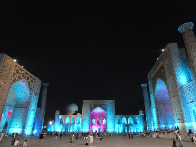 🕌【サマルカンド】の心臓！レギスタン広場の絶景に感動✨