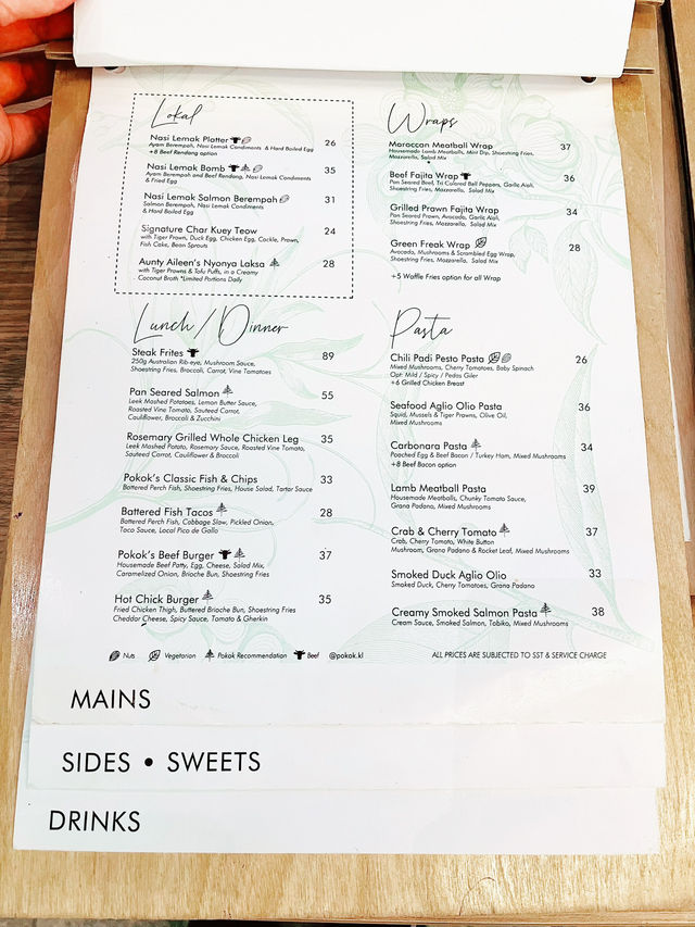 Pokok Café: The Ideal Spot for Great Coffee, Local Flavors & Decadent Desserts