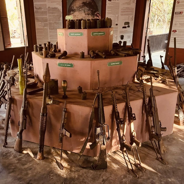 🔥 "Echoes of Conflict: A Solo Journey Through Siem Reap’s War Museum" 💣