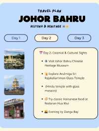 🇲🇾 Johor Bahru Itinerary 