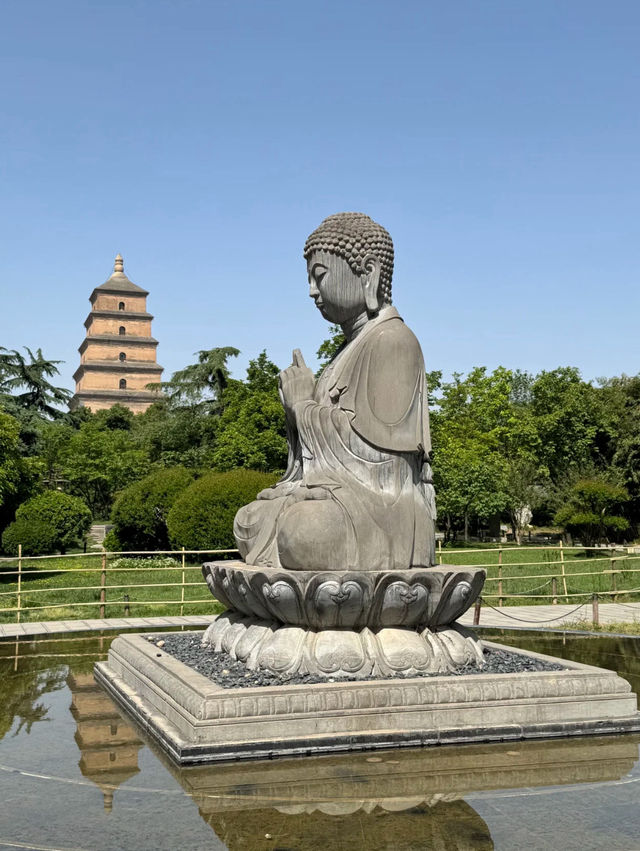🕊️ Giant Wild Goose Pagoda — Xi’an’s Tang Dynasty Icon