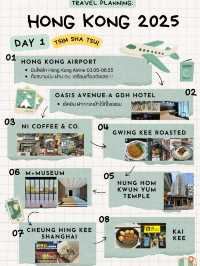 แพลนฮ่องกง 3 วัน 2 คืน ฉบับเน้นเดิน กิน ถ่ายรูป