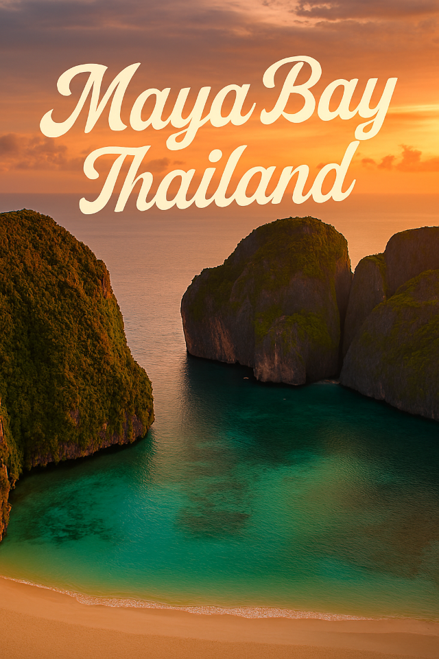 ⛵️ Maya Bay… สวรรค์กลางทะเลอันดามัน 🌅