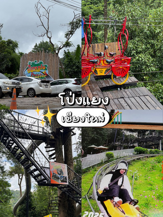 Bersenang-senanglah dengan wahana terbaik di Pongyang Jungle 🎢