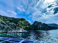 Gliding through Twin Lagoon, Coron