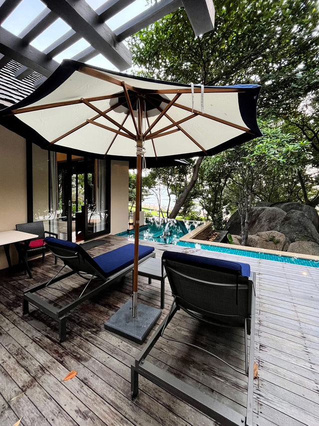 Pool Villa สุดหรู บนชายหาดที่สวยที่สุดบนเกาะสมุย