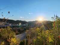 Autumn Charm in the Water Town