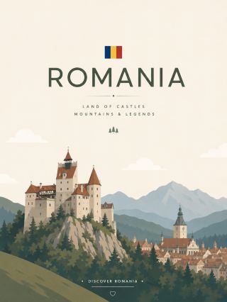 🇷🇴 โรมาเนีย (Romania) ค่ะ ✨ บรรยากาศต่างจากยุโรปตะวันตกชัดเจน มีทั้ง ปราสาท เมืองเก่ายุคกลาง เทือกเขาคาร์เพเทียน และหมู่บ้านสวยเหมือนเทพนิยาย 🏰⛰️🌲

สำหรับเซ็ตรีวิว ROMANIA 🇷🇴 ใช้ 5 สถานที่หลัก:

1. 🏰 Bran Castle | Transylvania — ปราสาทบนเนินเขาที่มักเชื่อมโยงกับตำนาน Dracula บรรยากาศลึกลับและวิวภูเขาสวย
2. 🏛️ Palace of Parliament | Bucharest — อาคารขนาดมหึมาและแลนด์มาร์กสำคัญของเมืองหลวงบูคาเรสต์
3. 🏘️ Brașov Old Town — เมืองเก่าบรรยากาศยุโรปคลาสสิก บ้านสีพาสเทล จัตุรัสกลางเมือง และวิวภูเขา
4. 🏰 Peleș Castle | Sinaia — ปราสาทสวยท่ามกลางป่าและเทือกเขาคาร์เพเทียน โดดเด่นด้วยสถาปัตยกรรมแบบยุโรป
5. 🛣️ Transfăgărășan Highway — ถนนภูเขาคดเคี้ยวชื่อดัง ผ่านยอดเขา หุบเขา และทะเลสาบ เหมาะกับภาพวิวธรรมชาติอลังการ

🍲 อาหารน่าลอง: Sarmale, Mici, Ciorbă, Mămăligă และ Cozonac

🎁 ของฝาก: งานเซรามิก ผ้าปัก งานไม้ ของพื้นเมืองจาก Transylvania น้ำผึ้ง และผลิตภัณฑ์ลาเวนเดอร์