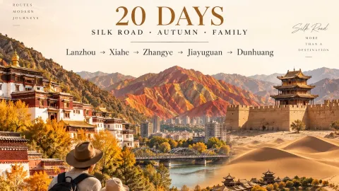 20 วันในกานซู่ — ที่สุดของการผจญภัยบนเส้นทางสายไหมในฤดูใบไม้ร่วง — traveler post in หลินเซียะ