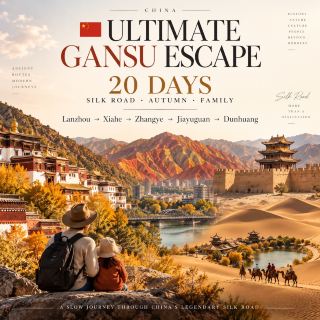 🍂 20 Days in Gansu — The Ultimate Silk Road Autumn Adventure 🇨🇳