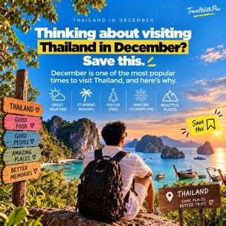 🇹🇭✨ Thinking about visiting Thailand in December? SAVE THIS before you book your trip!