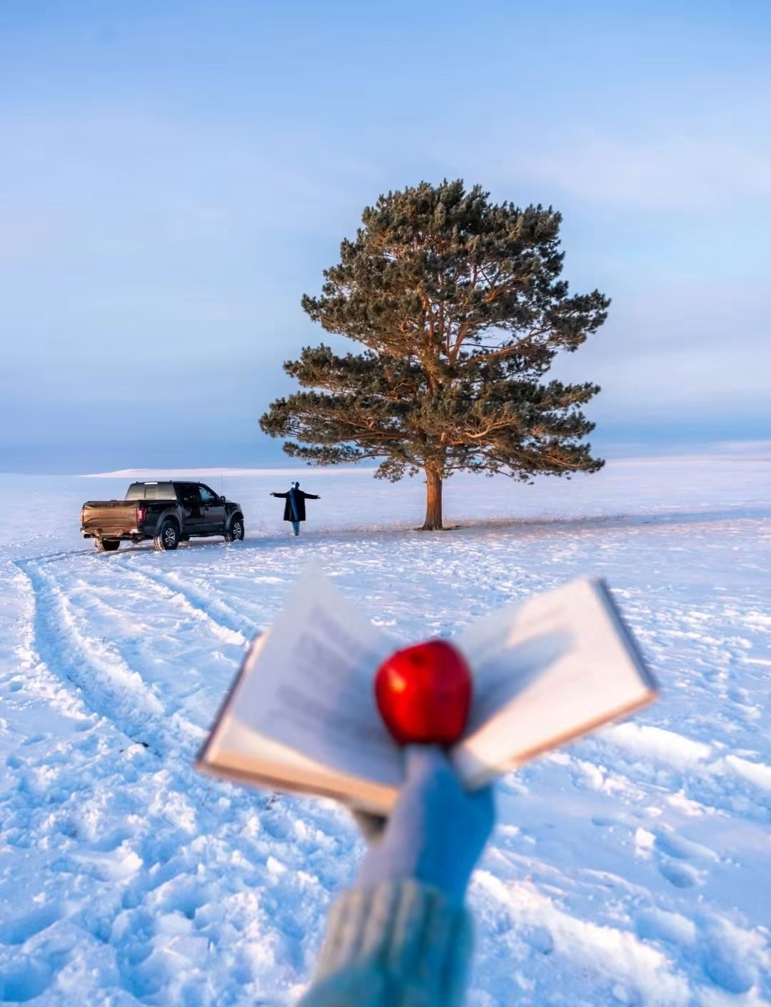 ❄️ I keep telling everyone how breathtaking winter in Hulunbuir is!!