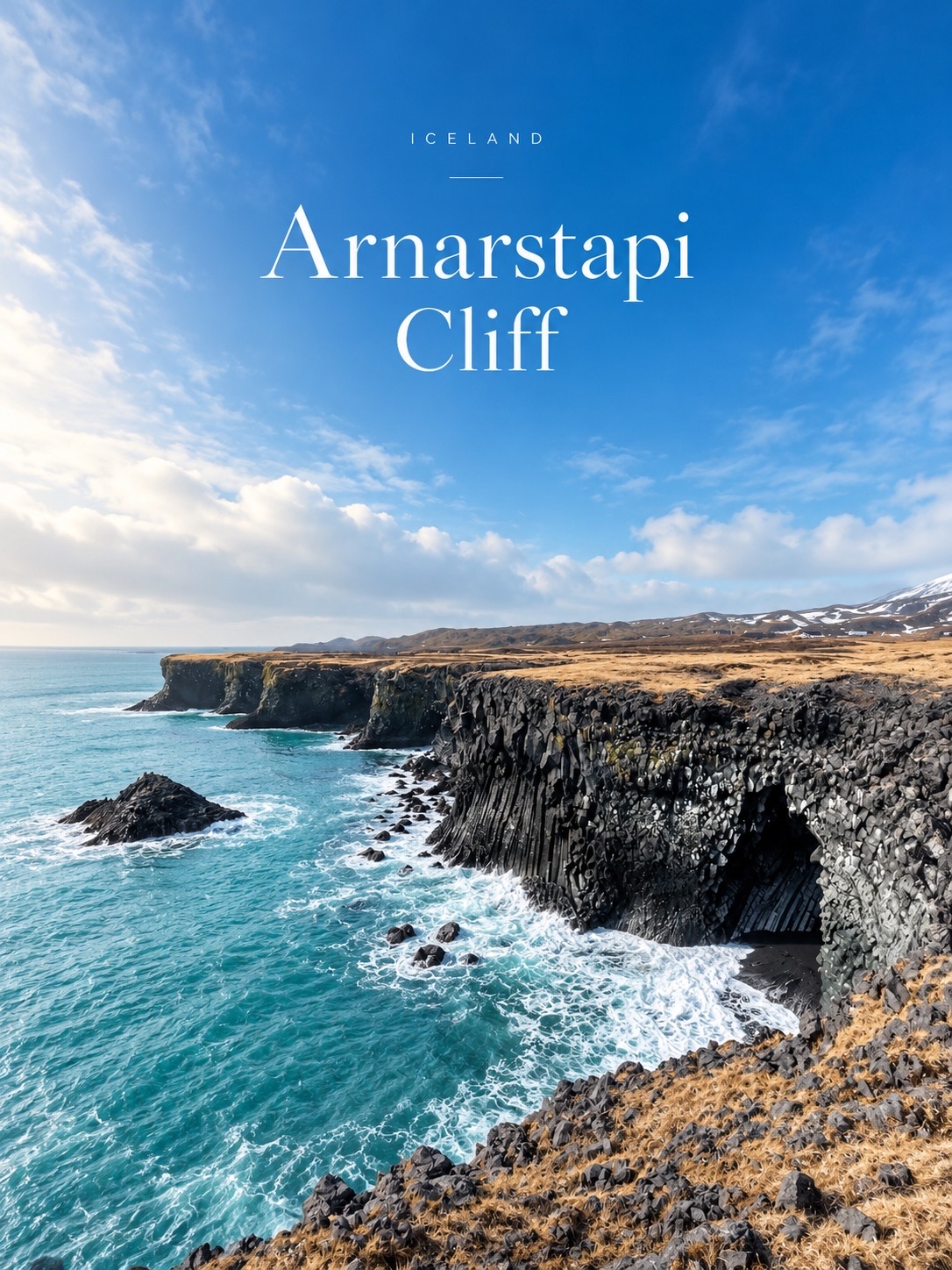 🇮🇸 Arnarstapi Cliff | Iceland 🌊
หน้าผาริมทะเลที่สวยจนอยากหยุดเวลาไว้ตรงนี้ 🖤

อีกหนึ่งจุดที่อยากแนะนำถ้ามาเที่ยวไอซ์แลนด์ โดยเฉพาะใครที่ชอบธรรมชาติแบบดิบ ๆ ต้องลองแวะมาที่ Arnarstapi Cliff บอกเลยว่าวิวสวยมากกก 😍

ที่นี่เป็นหน้าผาหินลาวาสีดำริมมหาสมุทรแอตแลนติก มีแนวหินรูปร่างแปลกตาที่เกิดจากธรรมชาติ ตัดกับน้ำทะเลสีฟ้าอมเขียว ยิ่งตอนคลื่นซัดเข้าหน้าผาแล้วแตกเป็นฟองสีขาว ยิ่งสวยไปอีกแบบ มองไปทางไหนก็อยากหยิบกล้องขึ้นมาถ่ายรูป 📸

สิ่งที่ชอบคือบรรยากาศของที่นี่ ดูเงียบสงบแต่ก็มีพลังของธรรมชาติอยู่เต็มไปหมด ทั้งเสียงคลื่น เสียงลม และแนวหน้าผาที่ยาวสุดสายตา เป็นวิวที่ไม่ต้องมีอะไรตกแต่งเลยก็สวยแล้ว

บริเวณนี้มีเส้นทางเดินเลียบชายฝั่งให้ค่อย ๆ เดินชมวิว ระหว่างทางจะได้เห็นหน้าผาหินบะซอลต์และโขดหินรูปร่างต่าง ๆ บางมุมมองเห็นคลื่นกระทบโขดหินด้านล่างแบบใกล้ ๆ แต่ต้องระวังลมแรงและไม่เดินเข้าใกล้ขอบหน้าผามากเกินไปนะ

ส่วนตัวชอบสีของธรรมชาติที่นี่มาก ทั้งหินสีดำ ทุ่งหญ้าสีน้ำตาลทอง ท้องฟ้าสีฟ้า และน้ำทะเลที่ดูเย็นสุด ๆ ทุกอย่างตัดกันสวยแบบไม่ต้องแต่งสีเพิ่มเยอะเลย

📍 Arnarstapi Cliff, Snæfellsnes Peninsula, Iceland 🇮🇸

ใครมีแพลนขับรถเที่ยวคาบสมุทร Snæfellsnes แนะนำให้ใส่ที่นี่ไว้ในลิสต์เลย เป็นอีกหนึ่งจุดที่เหมาะกับการแวะเดินเล่น ถ่ายรูป และใช้เวลากับวิวธรรมชาติของไอซ์แลนด์จริง ๆ 🌊💙

#ArnarstapiCliff #Arnarstapi #Iceland #VisitIceland #Snæfellsnes #IcelandRoadTrip #เที่ยวไอซ์แลนด์ #รีวิวเที่ยวไอซ์แลนด์ #เที่ยวต่างประเทศ