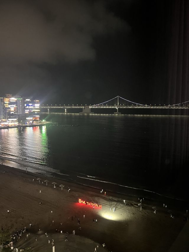 韓国/釜山【広安里】海の目の前！絶景ホテル🏝️
