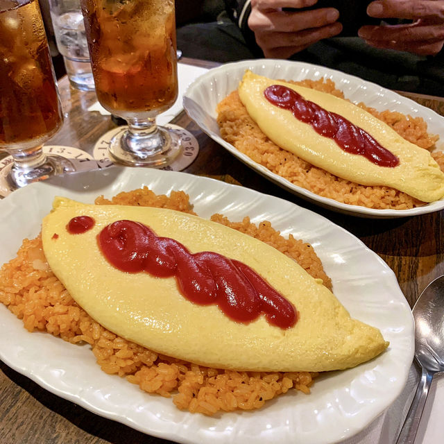 Fluffy Omurice Heaven at Kissa You