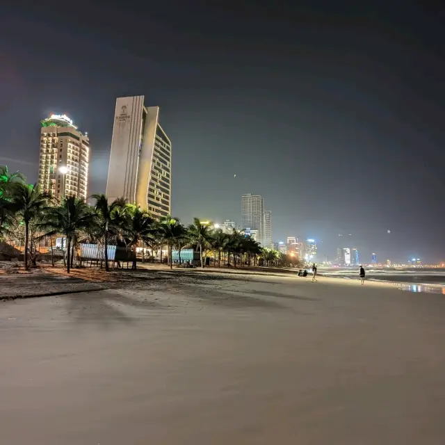 My Khe beach on the Da Nang beachfront 