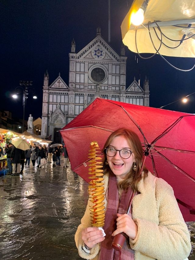 rainy christmas in florence! ✨