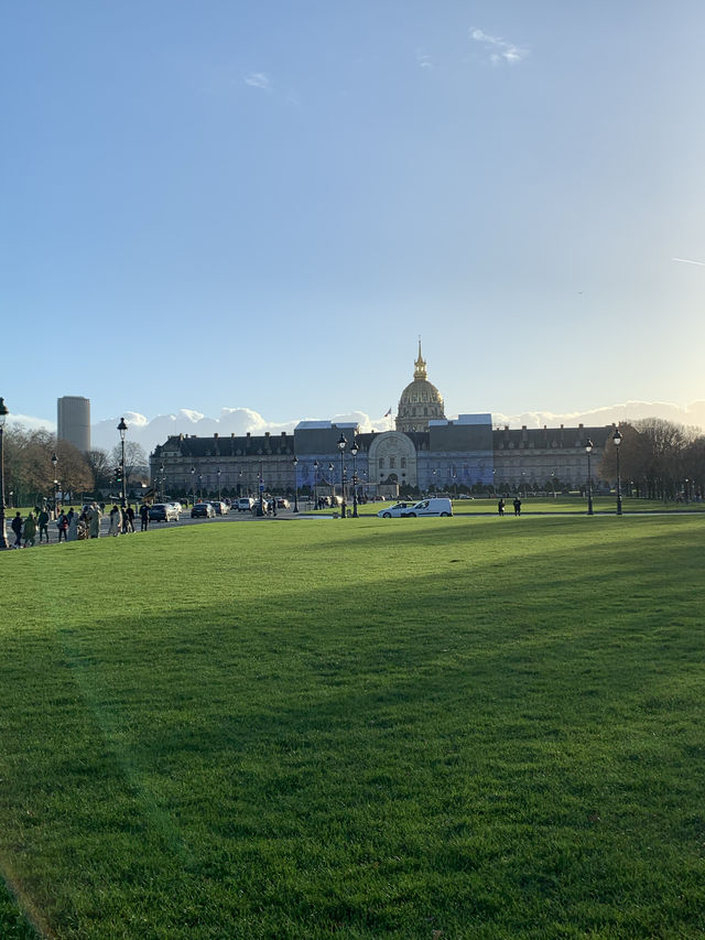 🇫🇷파리 에펠탑이 보이는 invalides 정원