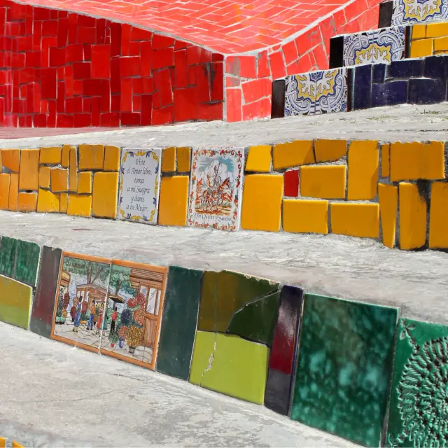 The Escadaria Selarón 🎨🧑‍🎨