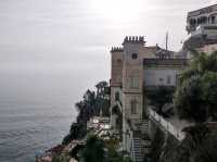 Walking from Minori to Amalfi along the coast 