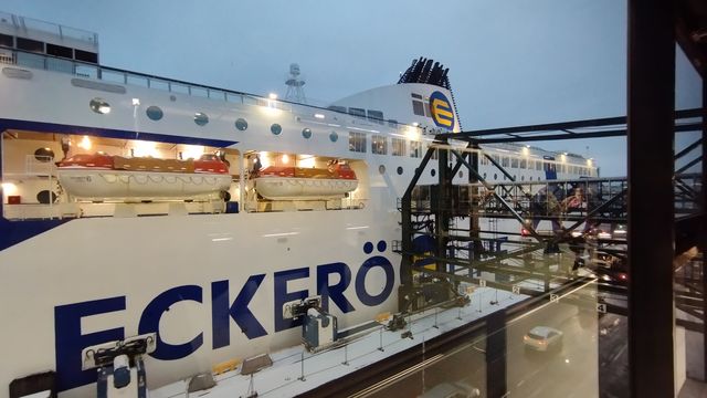 My first time experience with a ferry to Tallinn!