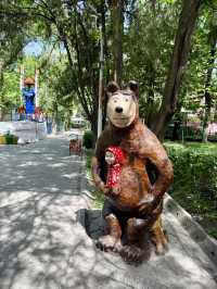 Spring Strolls in Panfilov Park, Bishkek – Cute Park!