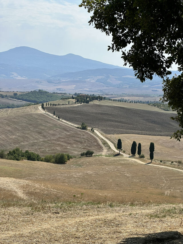 Visiting the Gladiator movie film location in Pienza Tuscany