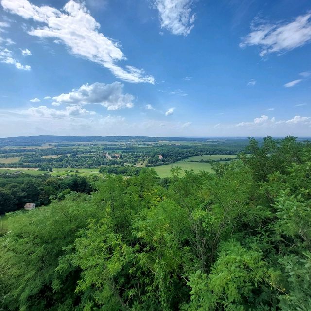 Southwest Hungary close to the border
